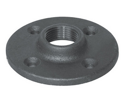 Black Iron Floor Flange (3/4 Inch)